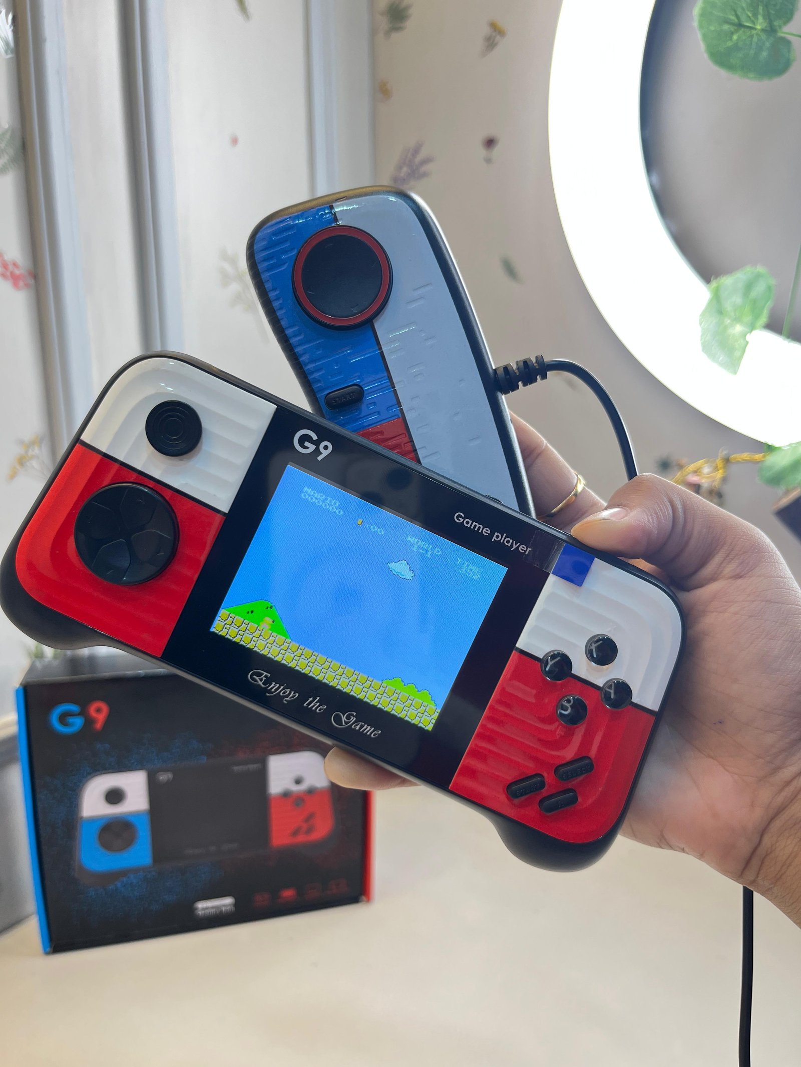 🎮 G9 Retro Game Console – 666 Games!