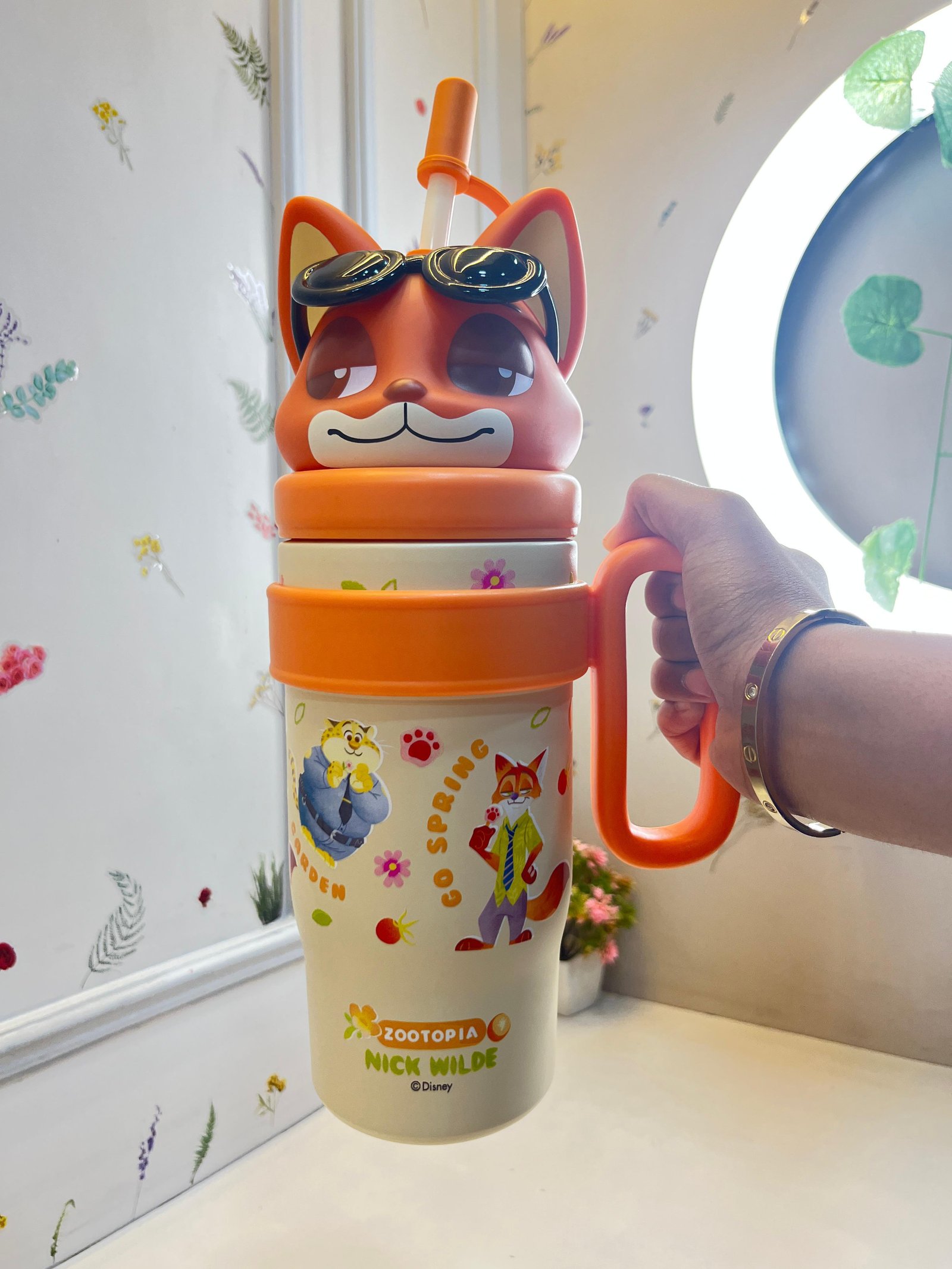 A Zootopia tumbler