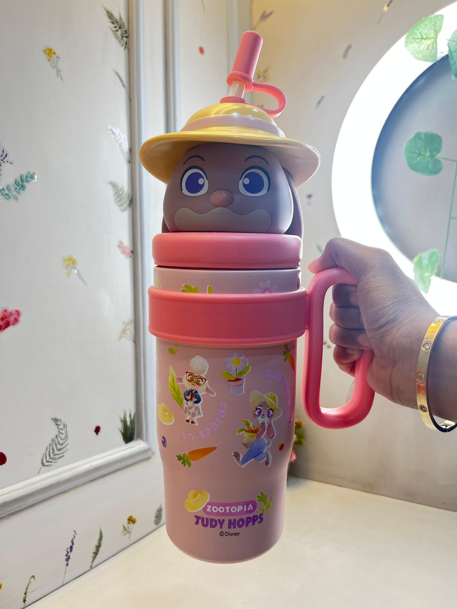 A Zootopia tumbler
